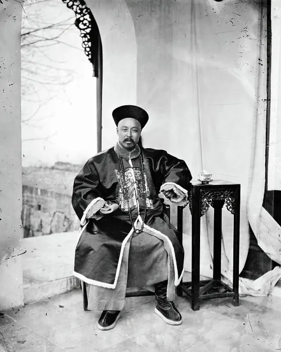 Framed Print : A Mandarin official, Late Qing China, 1869. Creator: John Thomson Framed Print : A Mandarin official, Late Qing China, 1869. Creator: John Thomson