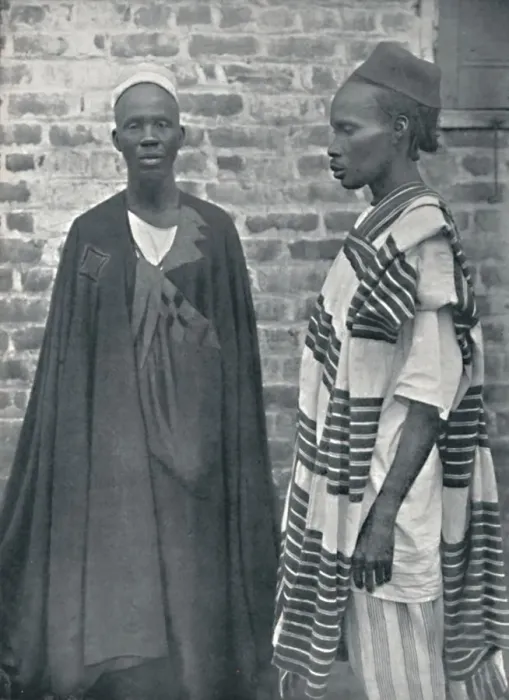 Framed Print : Two Mandingos from north-western Liberia, 1912. Artist: Harry Johnston Framed Print : Two Mandingos from north-western Liberia, 1912. Artist: Harry Johnston