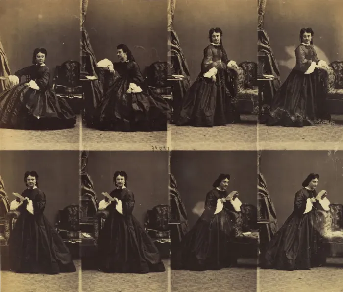 Framed Print : Mangin, 1861. Creator: Andre-Adolphe-Eugene Disderi Framed Print : Mangin, 1861. Creator: Andre-Adolphe-Eugene Disderi