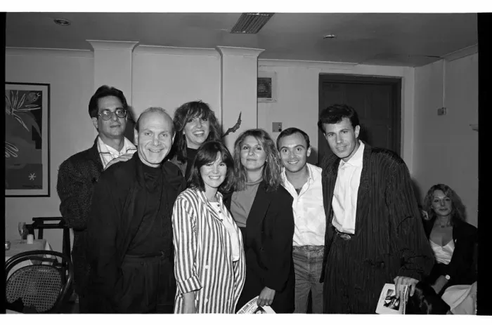 Framed Print : Manhattan Transfer, WEA Reception, London, 1988. Artist: Brian O Connor Framed Print : Manhattan Transfer, WEA Reception, London, 1988. Artist: Brian O Connor
