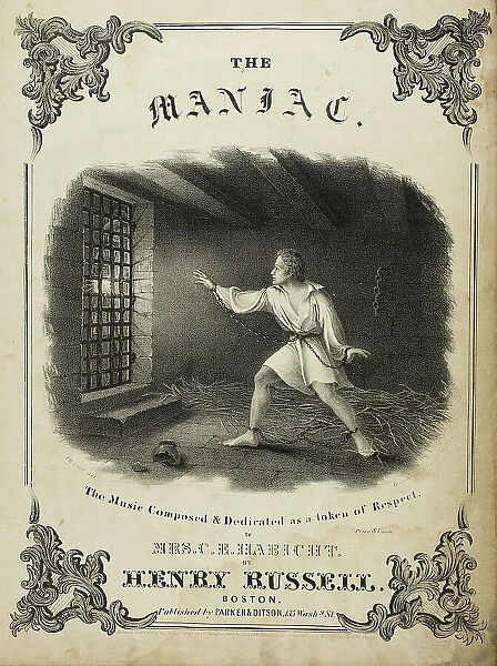 The Maniac, 1880. Creator: Fitz Hugh Lane