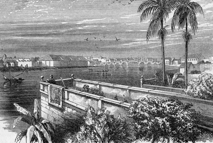 Framed Print : Manila, Philippines, c1880 Framed Print : Manila, Philippines, c1880