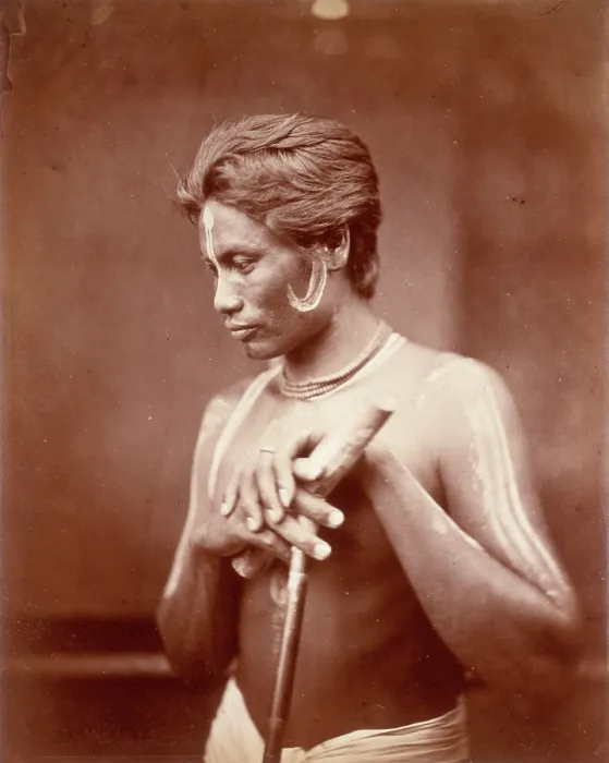 Framed Print : A Manipuri Polo player, 1860. Creator: Unknown Framed Print : A Manipuri Polo player, 1860. Creator: Unknown