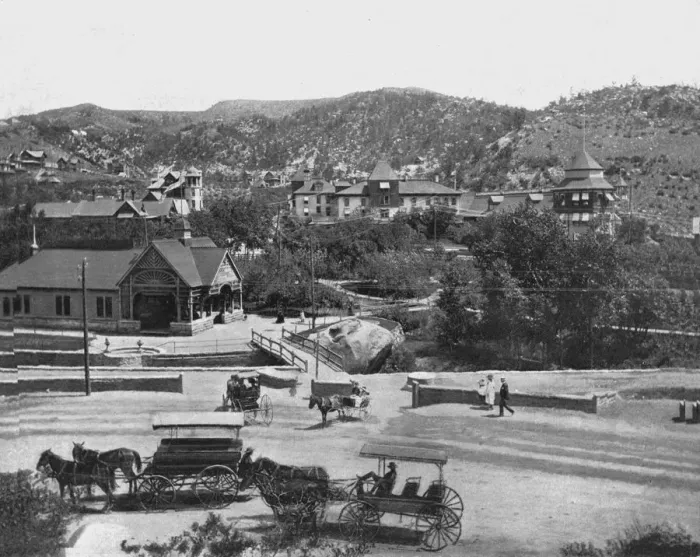 Framed Print : Manitou, Colorado, USA, c1900. Creator: Unknown Framed Print : Manitou, Colorado, USA, c1900. Creator: Unknown