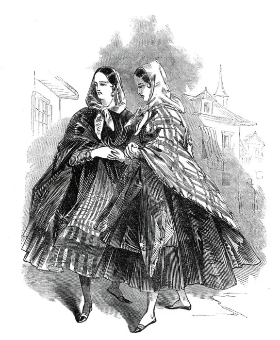 Framed Print : Manolas, 1845. Creator: Unknown Framed Print : Manolas, 1845. Creator: Unknown