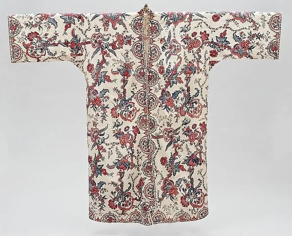 Man's at-home robe or banyan, India, probably Coromandel Coast; for the Western market, c1700-c1750. Creator: Unknown