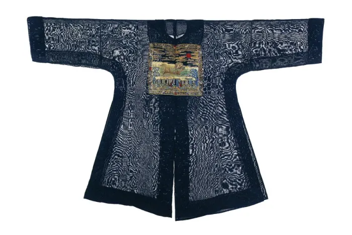 Framed Print : Mans Bufu (Court Surcoat), China, Qing dynasty (1644-1911), 1875 / 1900. Creator: Unknown Framed Print : Mans Bufu (Court Surcoat), China, Qing dynasty (1644-1911), 1875 / 1900. Creator: Unknown