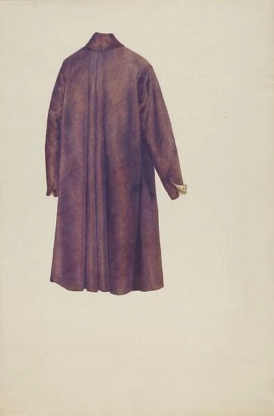 Mans Coat, 1935  /  1942. Creator: Unknown