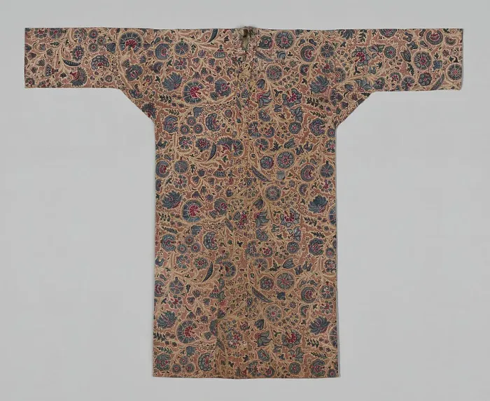 Framed Print : Man's Informal Robe, Lampung, Mid-18th century. Creator: Unknown Framed Print : Man's Informal Robe, Lampung, Mid-18th century. Creator: Unknown