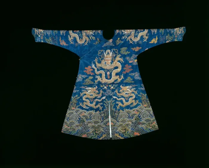 Framed Print : Mans Jifu (Semiformal Court Robe), China, Qing dynasty (1644-1911), 1720 / 40 Framed Print : Mans Jifu (Semiformal Court Robe), China, Qing dynasty (1644-1911), 1720 / 40