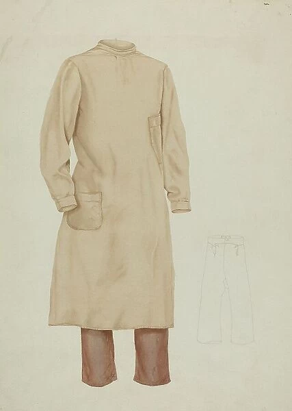Man's Smock and Trousers, c. 1936. Creator: Frances Cohen