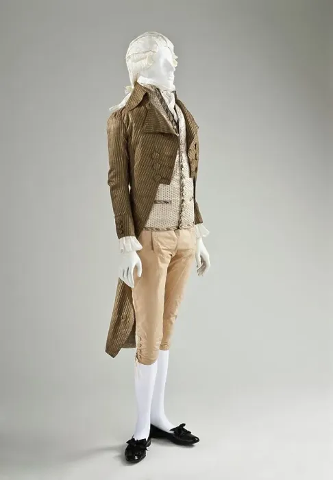 Framed Print : Man's tailcoat, France, between c.1790 and c.1795. Creator: Unknown Framed Print : Man's tailcoat, France, between c.1790 and c.1795. Creator: Unknown