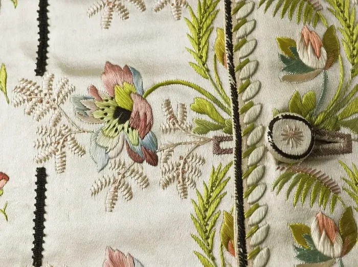 Framed Print : Man's Vest (image 3 of 10), Altered c.1795. Creator: Unknown Framed Print : Man's Vest (image 3 of 10), Altered c.1795. Creator: Unknown