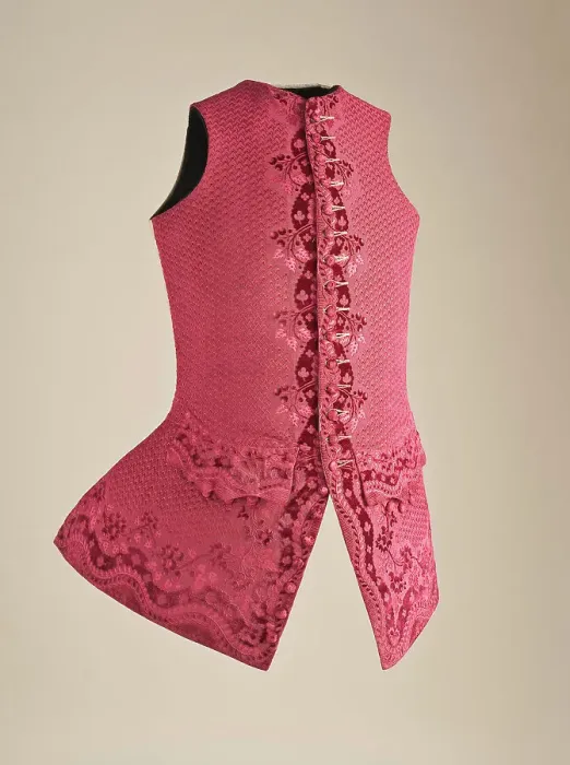 Framed Print : Man's waistcoat, French, c.1750. Creator: Unknown Framed Print : Man's waistcoat, French, c.1750. Creator: Unknown