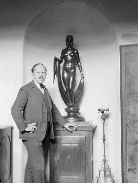 Manship, Paul, portrait photograph, 1928 June 8. Creator: Arnold Genthe