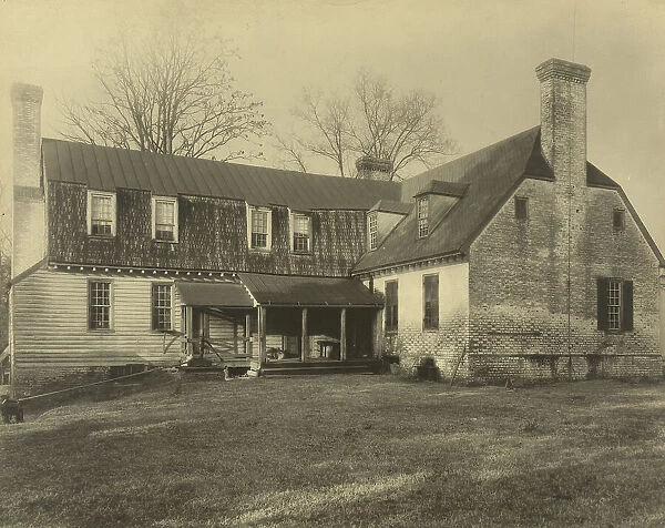 The Mansion, Bowling Green, Caroline County, Virginia, 1935. Creator: Frances Benjamin Johnston