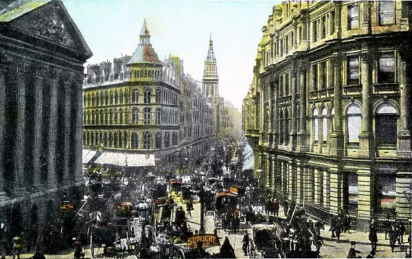 Mansion House and Cheapside, London, early 20th century