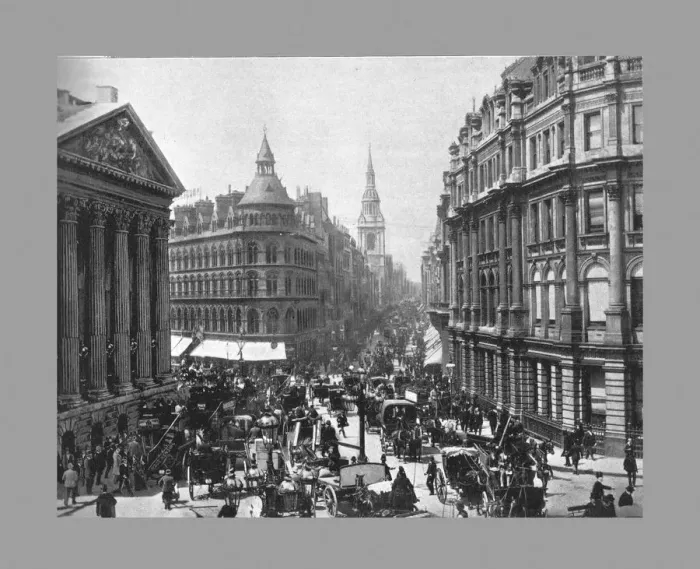 Framed Print : The Mansion House and Cheapside, London, c1900. Artist: Frith & Co Framed Print : The Mansion House and Cheapside, London, c1900. Artist: Frith & Co