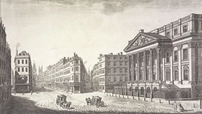 Framed Print : Mansion House (exterior), London, c1751 Framed Print : Mansion House (exterior), London, c1751