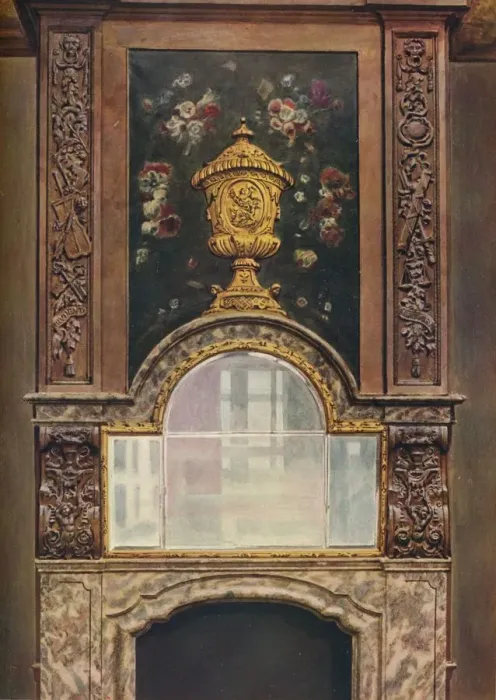 Framed Print : Mantelpiece, 18th century, (1910). Artist: Daniel Marot Framed Print : Mantelpiece, 18th century, (1910). Artist: Daniel Marot