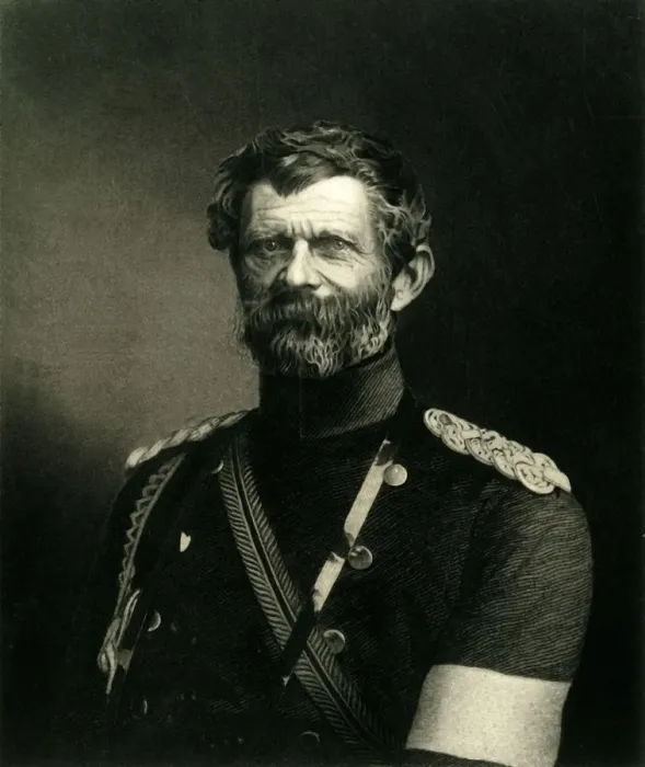 Framed Print : Manteuffel, c1872. Creator: H. Crickmore Framed Print : Manteuffel, c1872. Creator: H. Crickmore