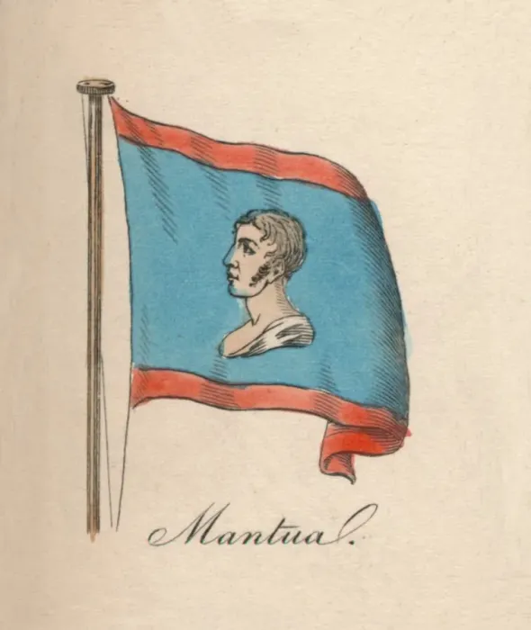Framed Print : Mantua, 1838 Framed Print : Mantua, 1838