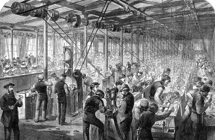Framed Print : Manufacture of the Armstrong Gun at Woolwich Arsenal: the beehive, 1862. Creator: Unknown Framed Print : Manufacture of the Armstrong Gun at Woolwich Arsenal: the beehive, 1862. Creator: Unknown