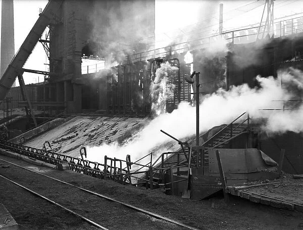 Manvers coal preparation plant, Wath upon Dearne, near Rotherham, South Yorkshire, 1956