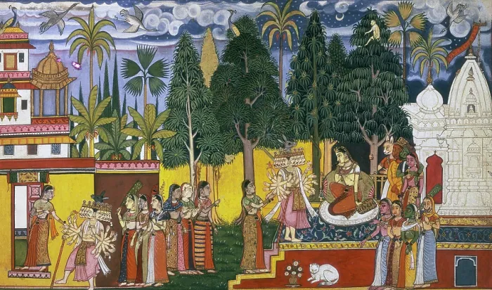 Framed Print : Many-headed deities, 1653. Creator: Anon Framed Print : Many-headed deities, 1653. Creator: Anon