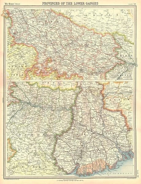 Map of the Provinces of the Lower Ganges