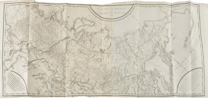 Framed Print : Map of the Russian Empire, 1787-1790 Framed Print : Map of the Russian Empire, 1787-1790