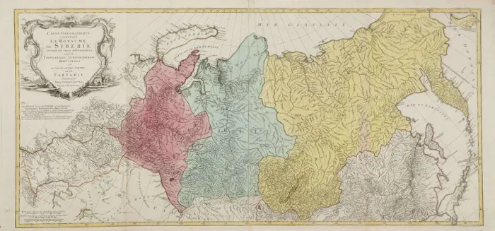 Framed Print : Map of the Russian Empire. Artist: Lotter, Tobias Conrad (1717-1777) Framed Print : Map of the Russian Empire. Artist: Lotter, Tobias Conrad (1717-1777)