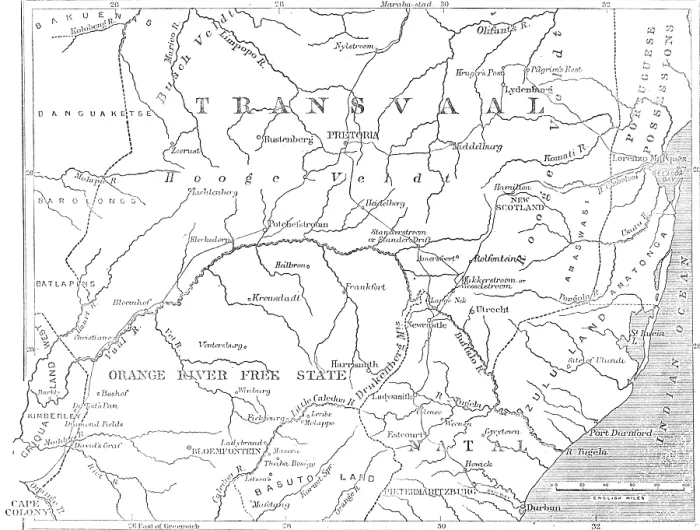 Framed Print : Map of the Transvaal and adjacent provinces, 1881. Creator: Stanford's Geographical Establishment. Map of the Transvaal and adjacent provinces, 1881 Framed Print : Map of the Transvaal and adjacent provinces, 1881. Creator: Stanford's Geographical Establishment. Map of the Transvaal and adjacent provinces, 1881