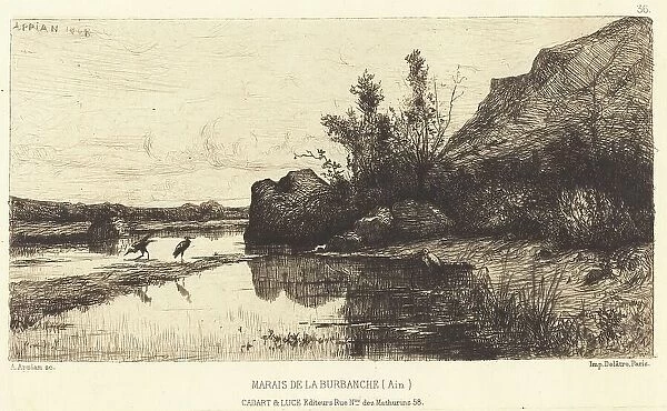 Marais de la Burbanche. Creator: Adolphe Appian