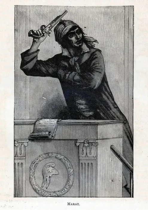 Framed Print : Marat, 1882. Artist: Anonymous Framed Print : Marat, 1882. Artist: Anonymous