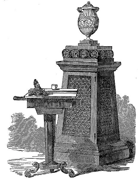 Marble Vase, the Chantrey Pedestal, Ariosto's Inkstand, Addison's Writing-Table, and Washington's Co Creator: Unknown