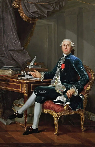 Marc Antoine René de Voyer de Paulmy d'Argenson, c1780. Creator: Alexander Roslin