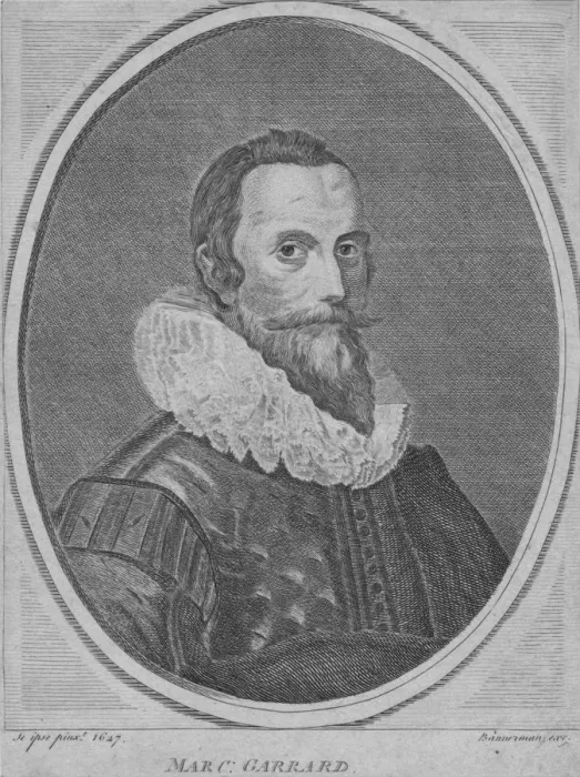 Framed Print : Marc Garrard, 1627, (1765). Creator: Alexander Bannerman Framed Print : Marc Garrard, 1627, (1765). Creator: Alexander Bannerman