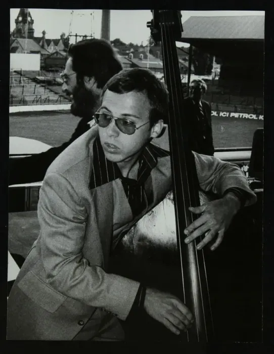 Framed Print : Marc Johnson and Bill Evans at the Newport Jazz Festival, Ayresome Park, Middlesbrough Framed Print : Marc Johnson and Bill Evans at the Newport Jazz Festival, Ayresome Park, Middlesbrough