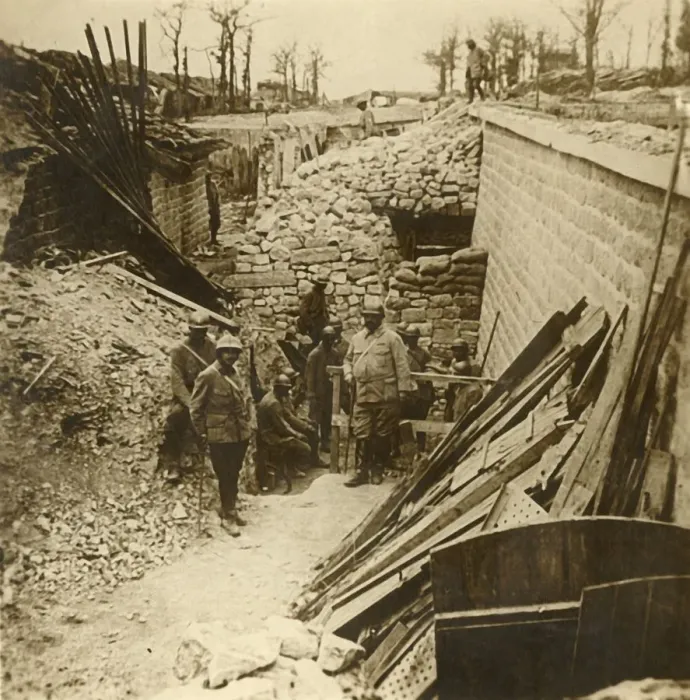 Framed Print : Marceau Barracks, Verdun, northern France, 1916 Framed Print : Marceau Barracks, Verdun, northern France, 1916