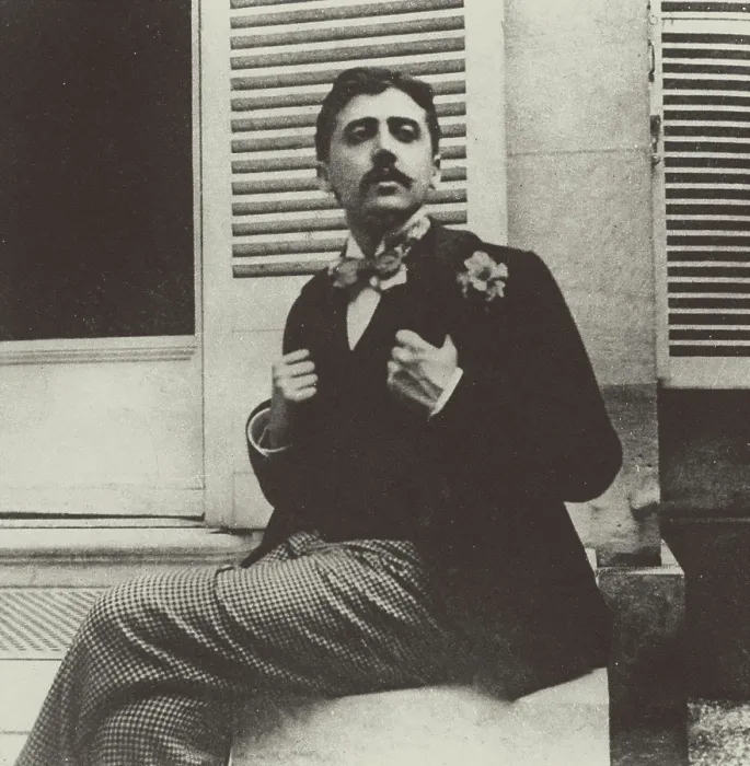 Framed Print : Marcel Proust, 1910. Creator: Anonymous Framed Print : Marcel Proust, 1910. Creator: Anonymous