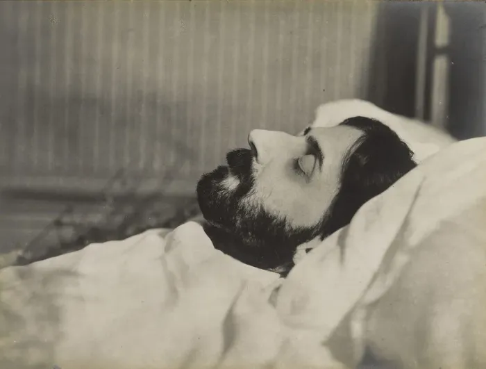 Framed Print : Marcel Proust on his deathbed, 1922 Framed Print : Marcel Proust on his deathbed, 1922