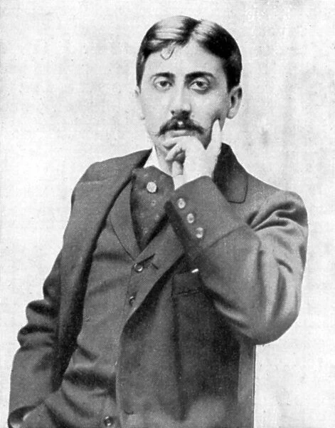 Marcel Proust, French intellectual, novelist, essayist and critic, late 19th-early 20th century. Artist: Otto