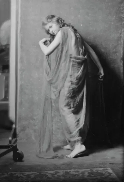 Framed Print : Marcellus, Irene or Violet, 1916 Apr. 28. Creator: Arnold Genthe Framed Print : Marcellus, Irene or Violet, 1916 Apr. 28. Creator: Arnold Genthe