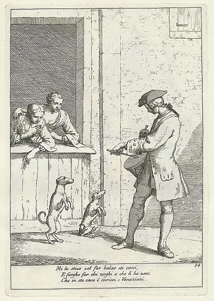 Marcer (Draper), published 1753. Creator: Gaetano Gherardo Zompini