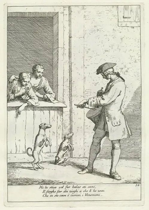 Framed Print : Marcer (Draper), published 1753. Creator: Gaetano Gherardo Zompini Framed Print : Marcer (Draper), published 1753. Creator: Gaetano Gherardo Zompini