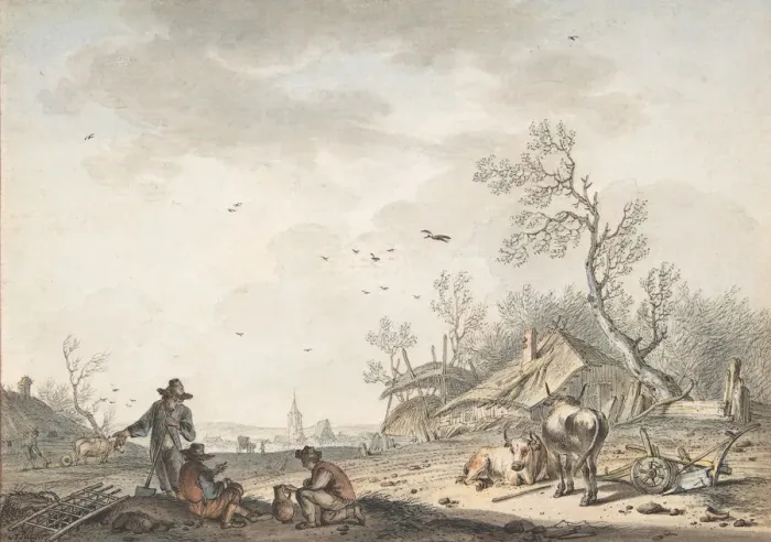 Framed Print : March, 1772. Creator: Hendrik Meijer Framed Print : March, 1772. Creator: Hendrik Meijer