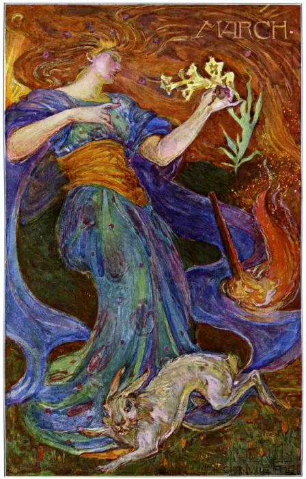 Framed Print : March, 1898. Artist: Granville Fele Framed Print : March, 1898. Artist: Granville Fele