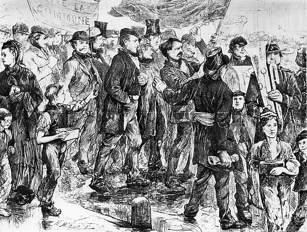 March in favour of the Commune, Paris Commune of 1871