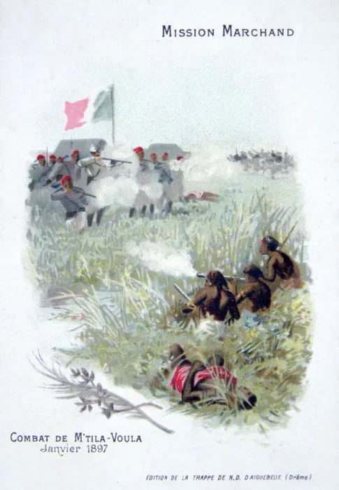 Framed Print : The Marchand expedition: fighting at M tila Voula, January 1897 Framed Print : The Marchand expedition: fighting at M tila Voula, January 1897